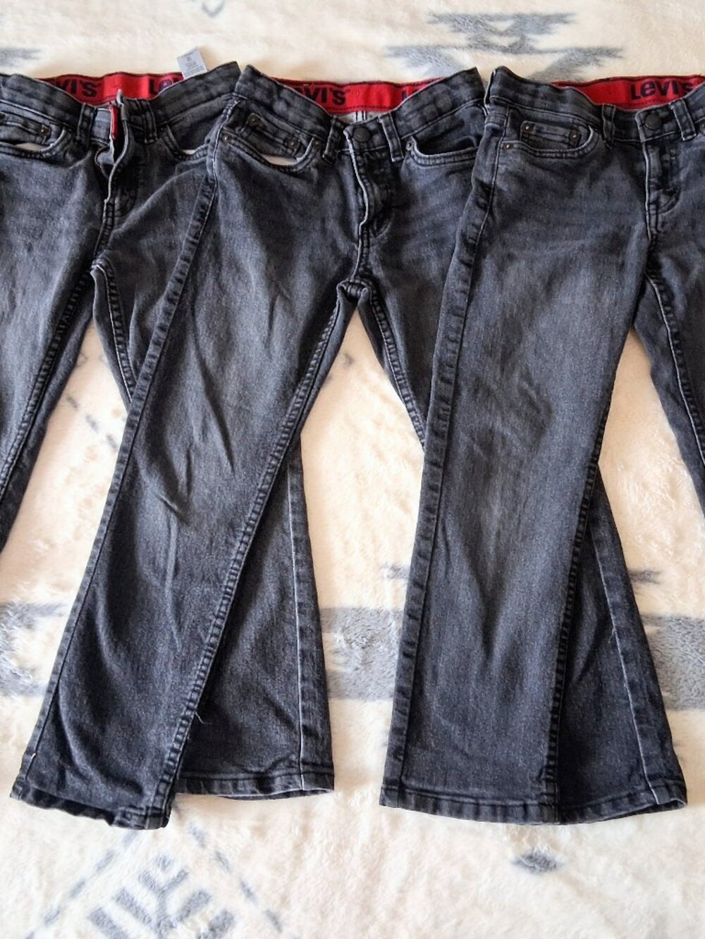 LEVI'S Kids size 7 Bundle Jeans- Tan $30